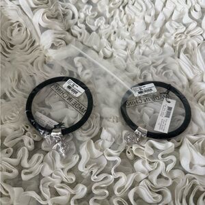 BNWT! Marc Jacobs Black with silver Bracelet-2